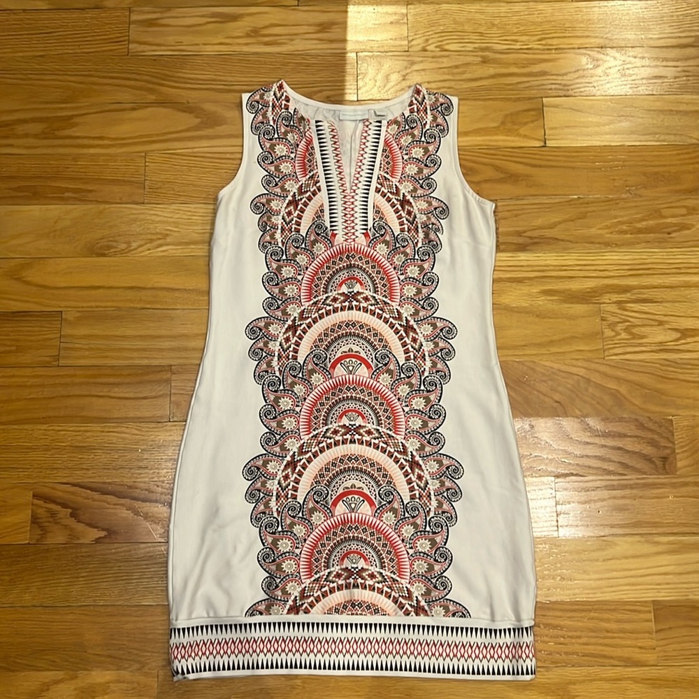 Moroccan-inspired white tunic/dress